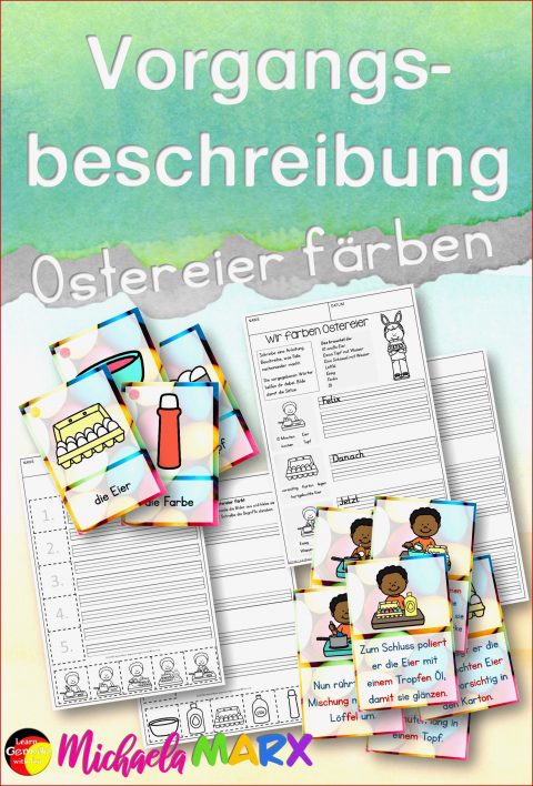 Überraschen Vorgangsbeschreibung Arbeitsblätter Grundschule Im Jahr