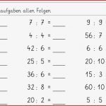 1x1 Divi Ren Arbeitsblatt Schulmaterial