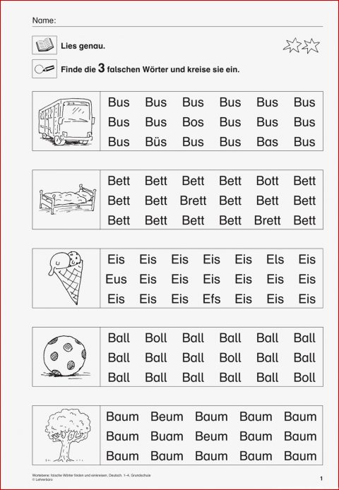 20 Lesen Lernen Arbeitsblätter Kostenlos - Kostenlose Arbeitsblätter ...