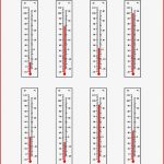 20 Reading A thermometer Worksheet