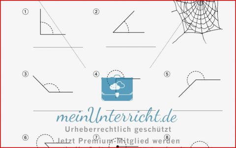 90 Arbeitsblatt Mathe Winkel Messen Kidworksheet