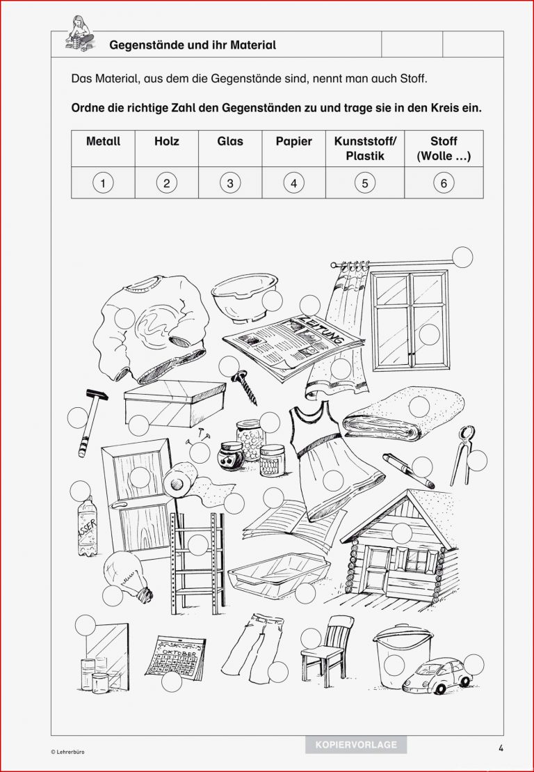 Arbeitsblätter · Grundschule · Lehrerbüro