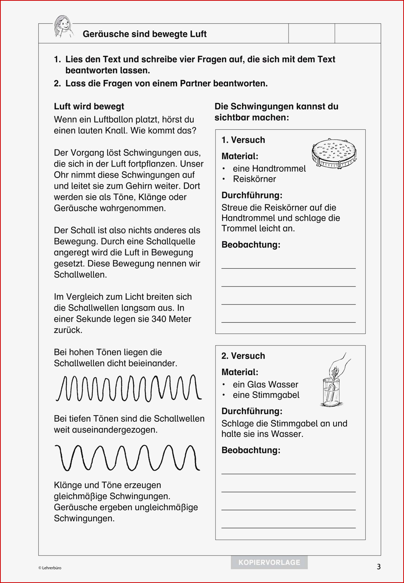 Arbeitsblätter · Grundschule · Lehrerbüro