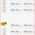 Arbeitsblätter Mathe Klasse 4 Halbschriftliche Division