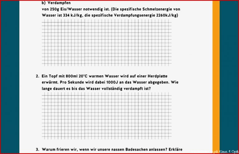 Arbeitsblätter Physik Klasse 8 Realschule Worksheets