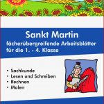 Arbeitsblätter Sankt Martin Grundschule Klasse 1 Sankt