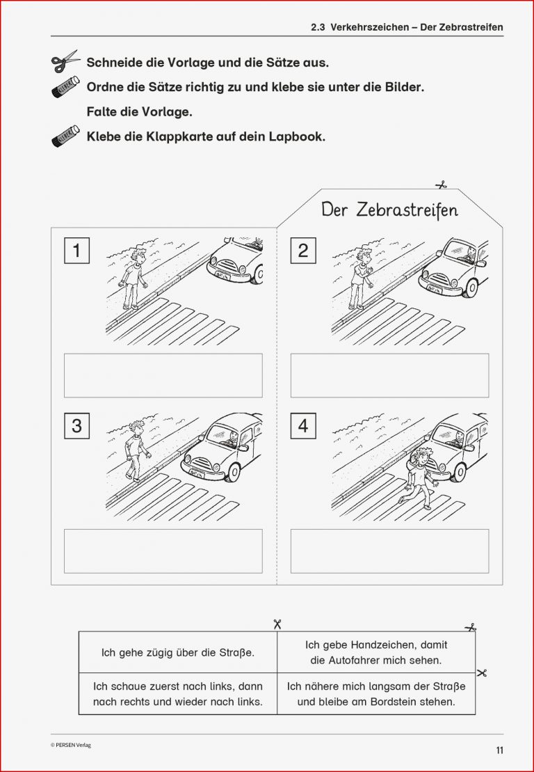 Arbeitsblätter Verkehrsregeln Verkehrserziehung Download