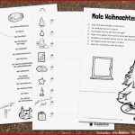 Arbeitsblätter Weihnachten Grundschule Worksheets