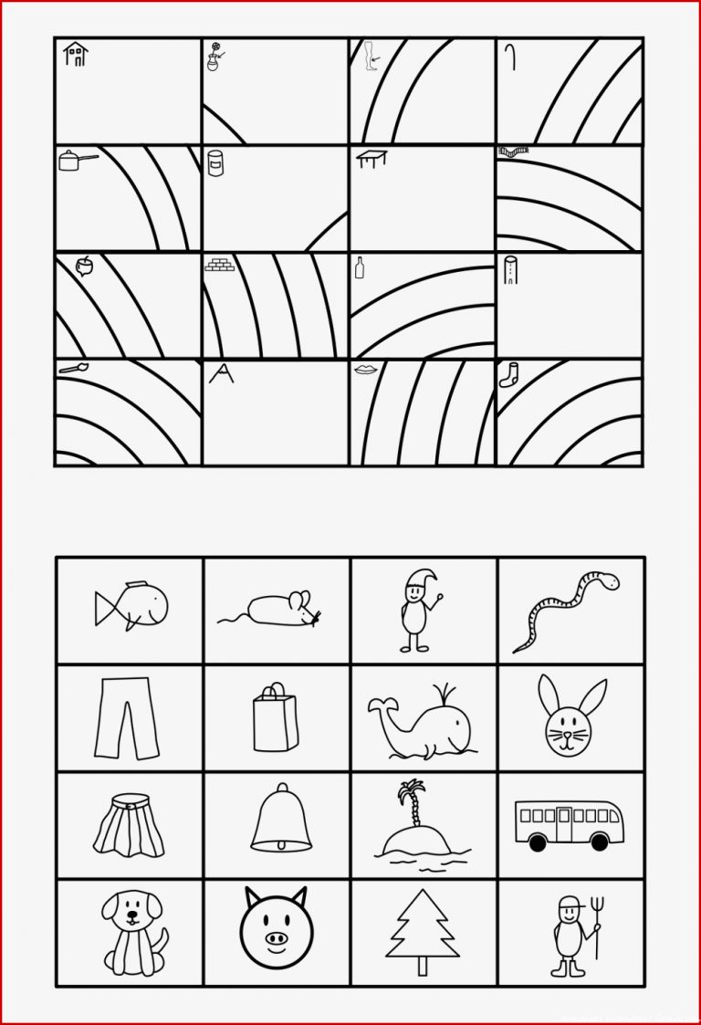 Arbeitsblatt Reimwörter finden – Unterrichtsmaterial in