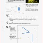 Arbeitsblatt Versuch Schattengrenzen Physik Tutory