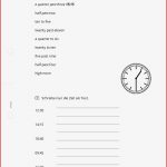 Arbeitsblatt Wiederholung Uhrzeiten Englisch