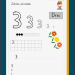 Arbeitsblatter Mathe Klasse 1 Zahlen Schreiben