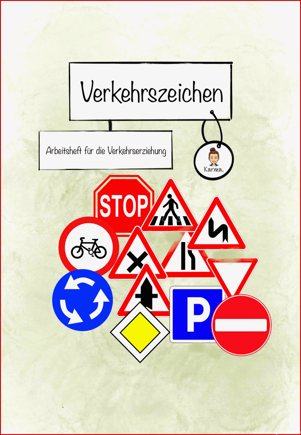 Verkehrserziehung Arbeitsblätter
 Arbeitsheft Zu Den Verkehrszeichen Verkehrserziehung Kostenlose