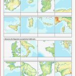 Atlasarbeit Europa topographie