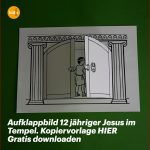 Aufklappbild 12 Jähriger Jesus Im Tempel In 2020