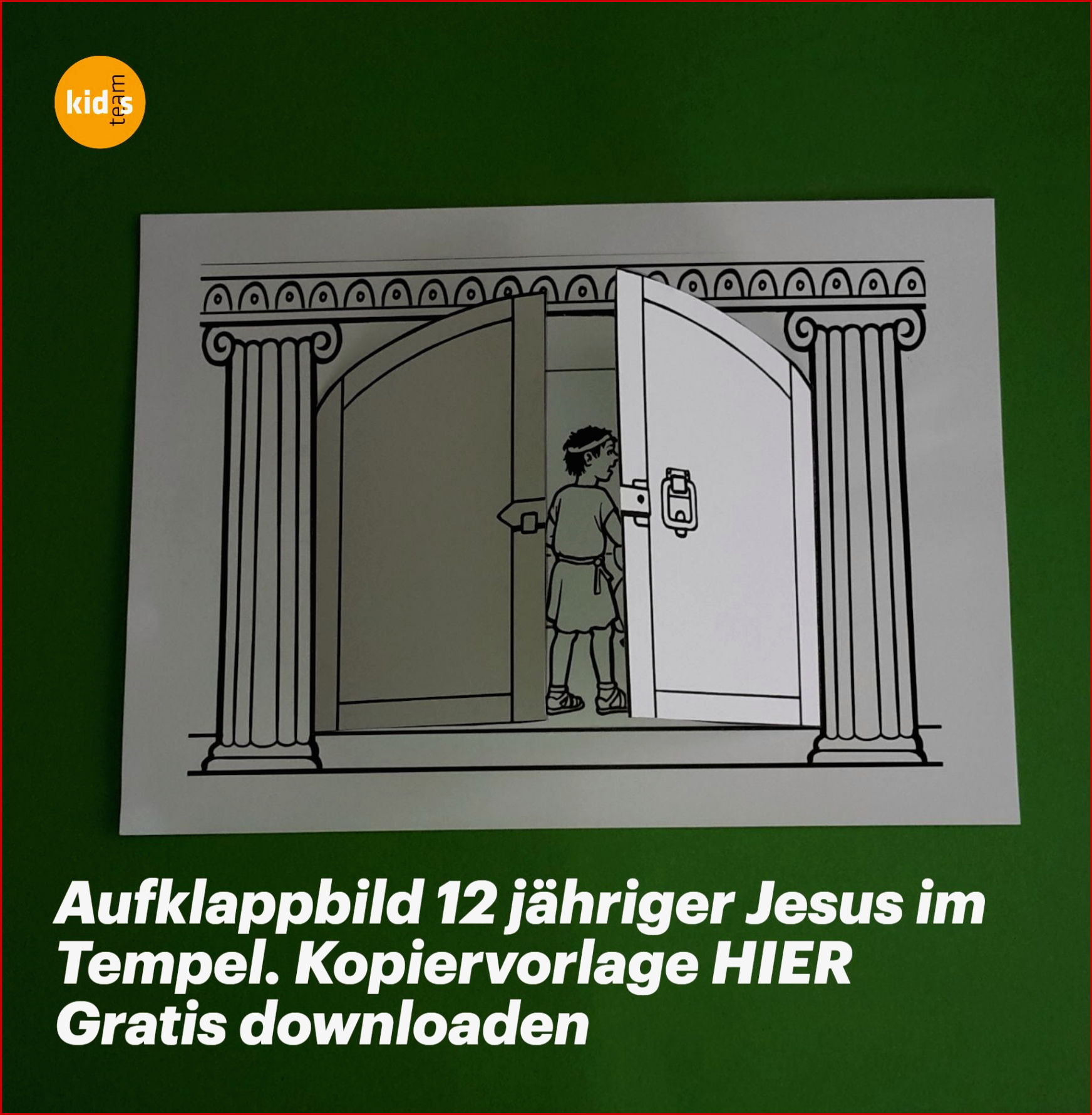 Aufklappbild 12 Jähriger Jesus Im Tempel In 2020