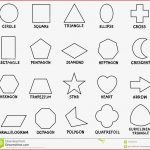 Basic Geometric Shapes Cartoon Vector