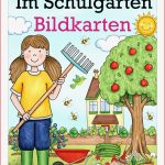 Bildkarten Flashkarten Schulgarten Frühblüher Pflanzen