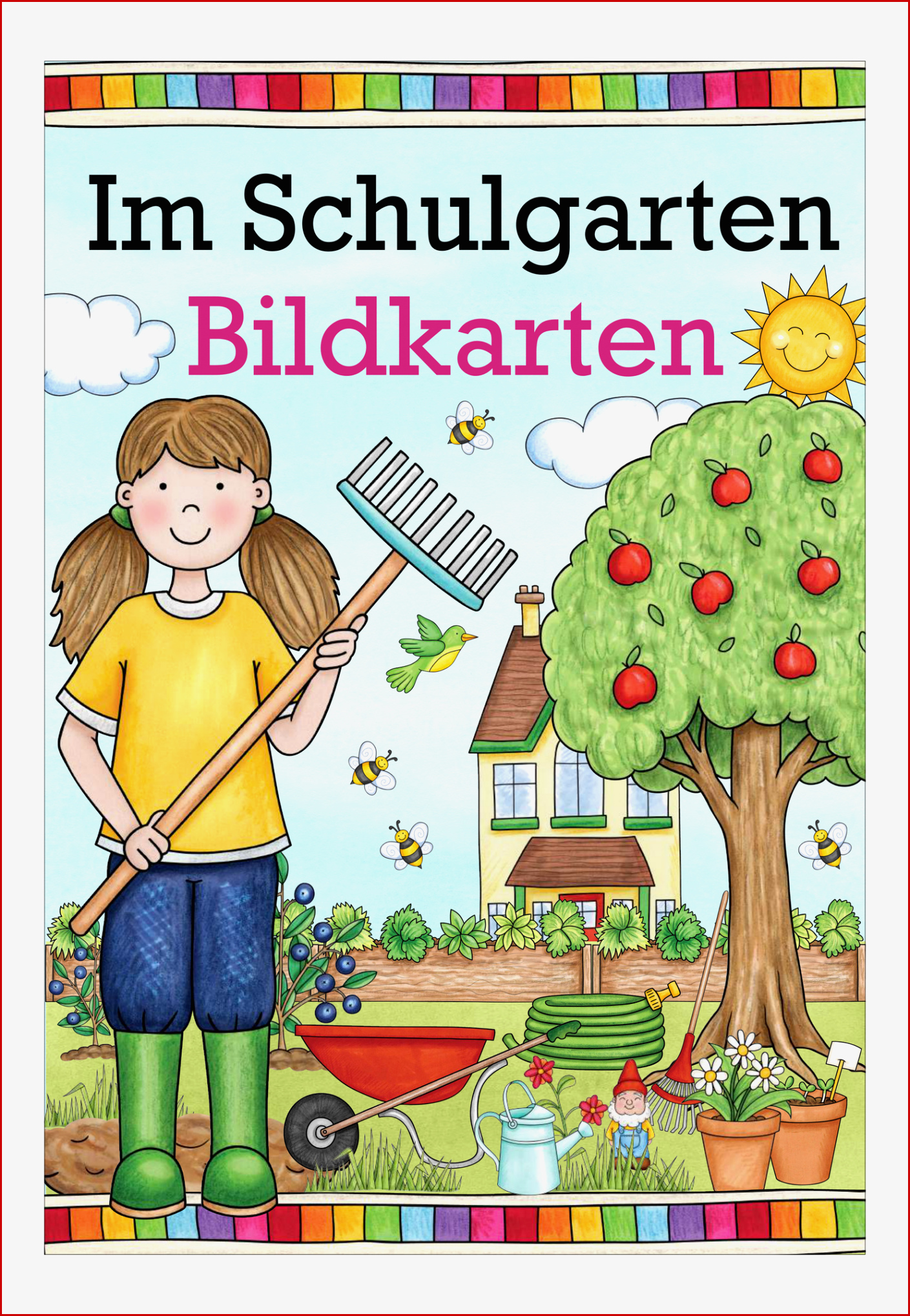 Bildkarten Flashkarten Schulgarten Frühblüher Pflanzen