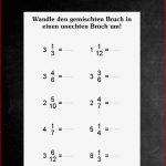 Brüche Arbeitsblätter Klasse 5 Worksheets