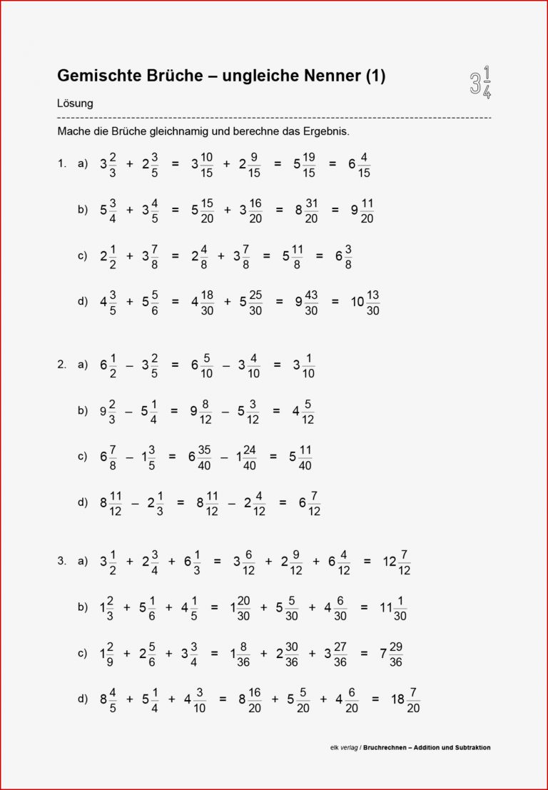 Brüche Mathe Arbeitbletter Klasse 6 Ubersicht