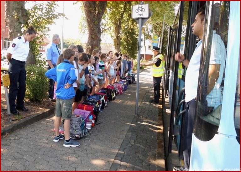 Busschule bei der Stadtbusgesellschaft Nienburg Weser mbH