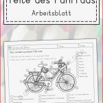 Das Verkehrssichere Fahrrad Arbeitsblatt