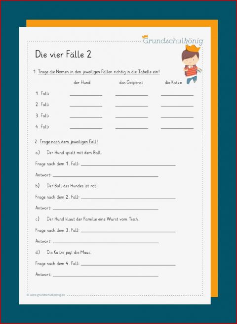 Deutsch 4 Klasse Arbeitsblätter Worksheets