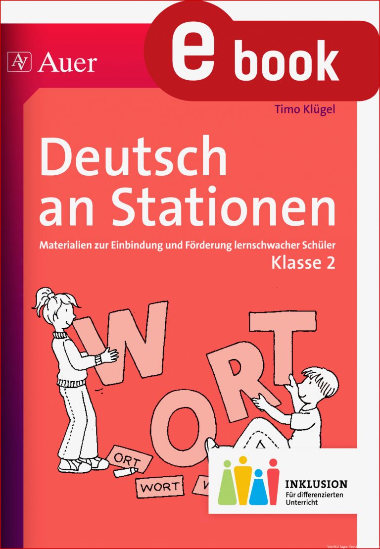 Deutsch an Stationen 2 Inklusion von Timo Klügel