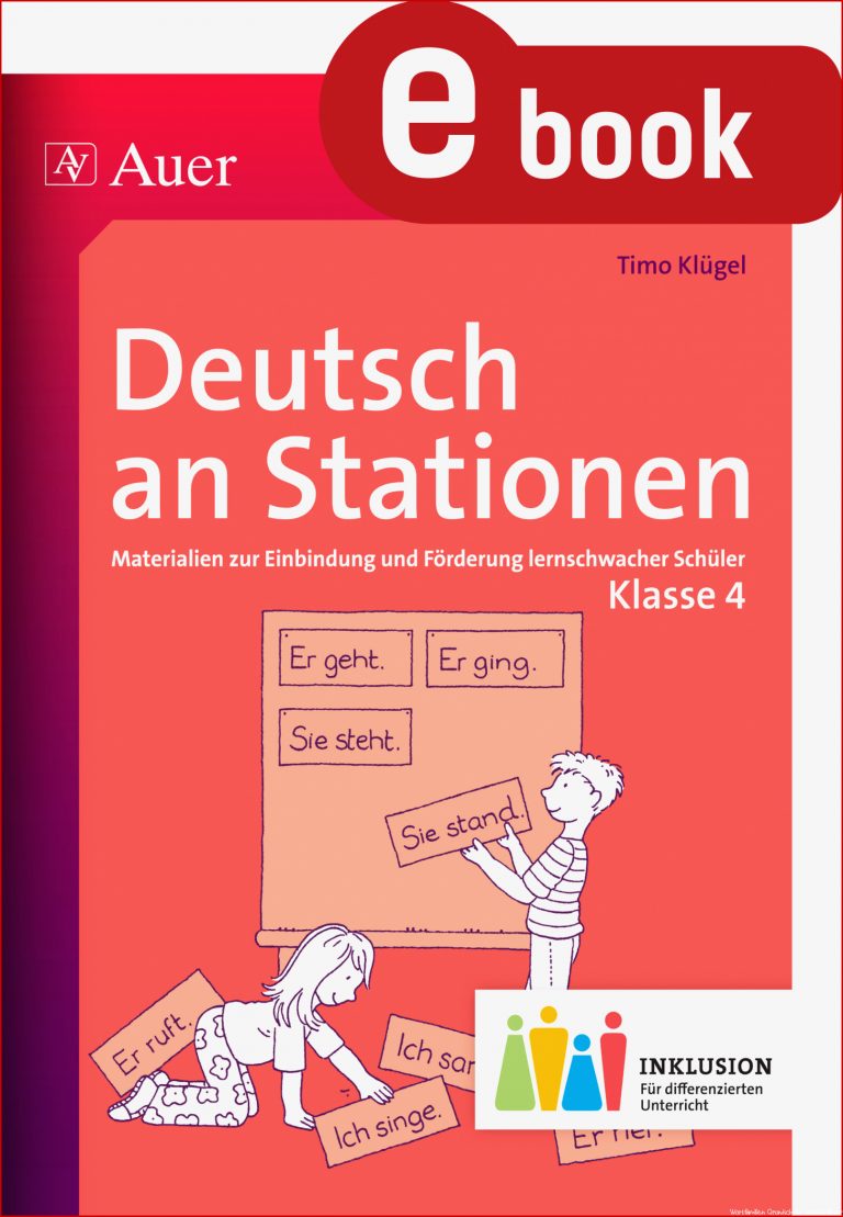 Deutsch An Stationen 4 Inklusion Von Timo Klügel