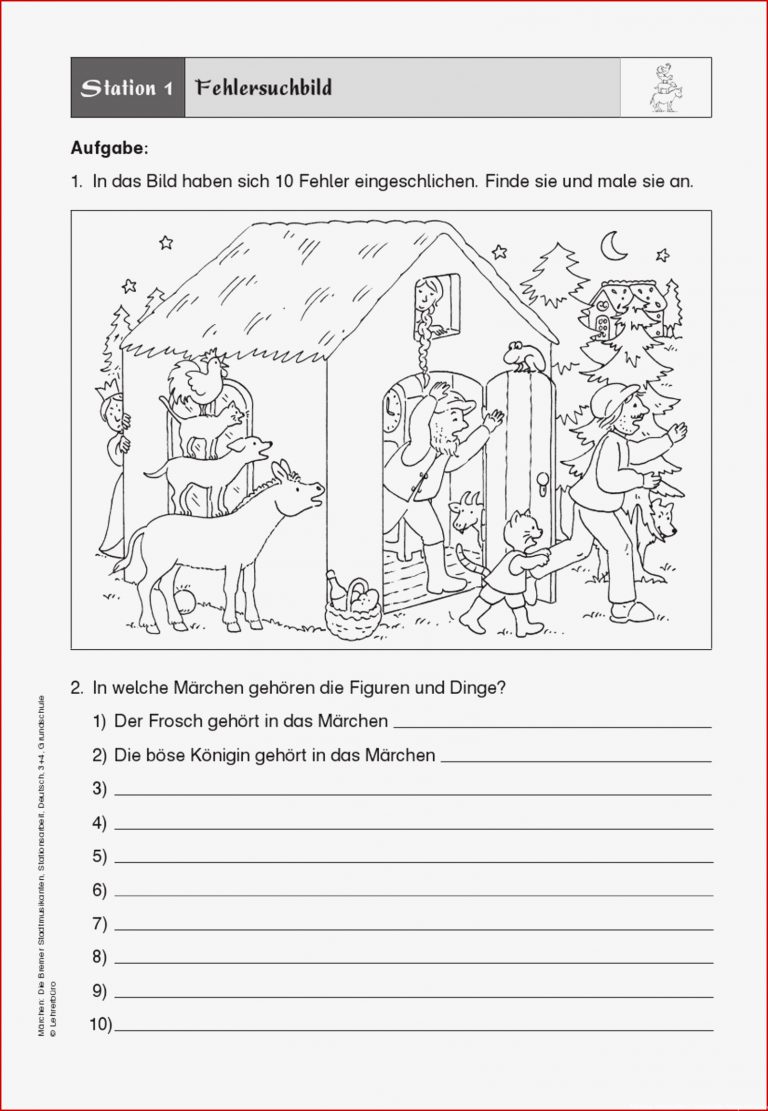 Deutsch · Arbeitsblätter · Grundschule · Lehrerbüro