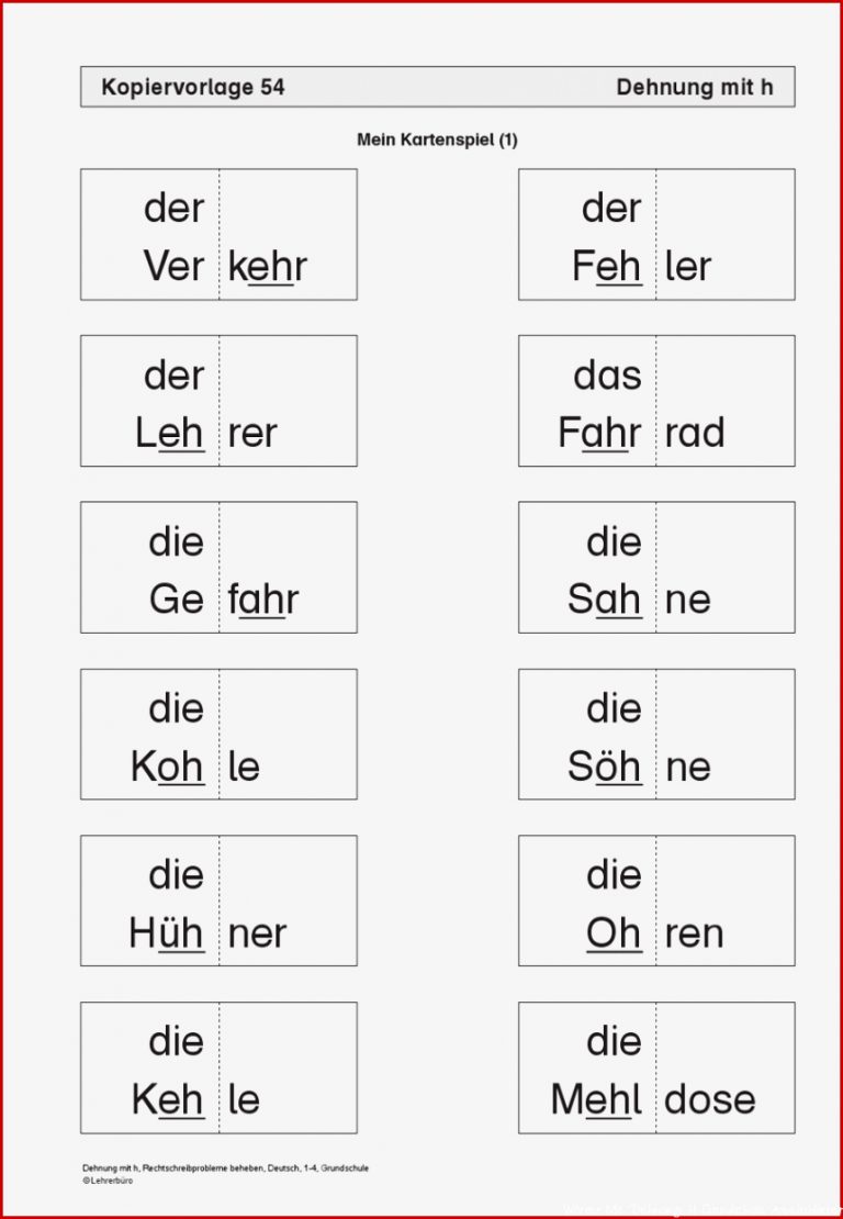 Deutsch · Arbeitsblätter · Grundschule · Lehrerbüro