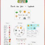 Durch Das Jahr Lapbook – Unterrichtsmaterial In Den