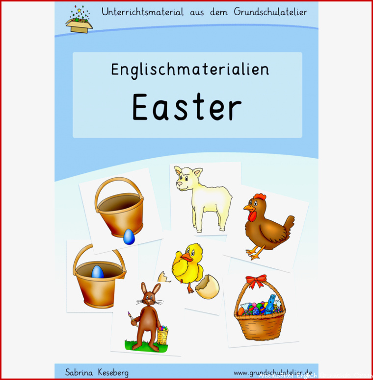 Englischmaterialien Easter Ostern