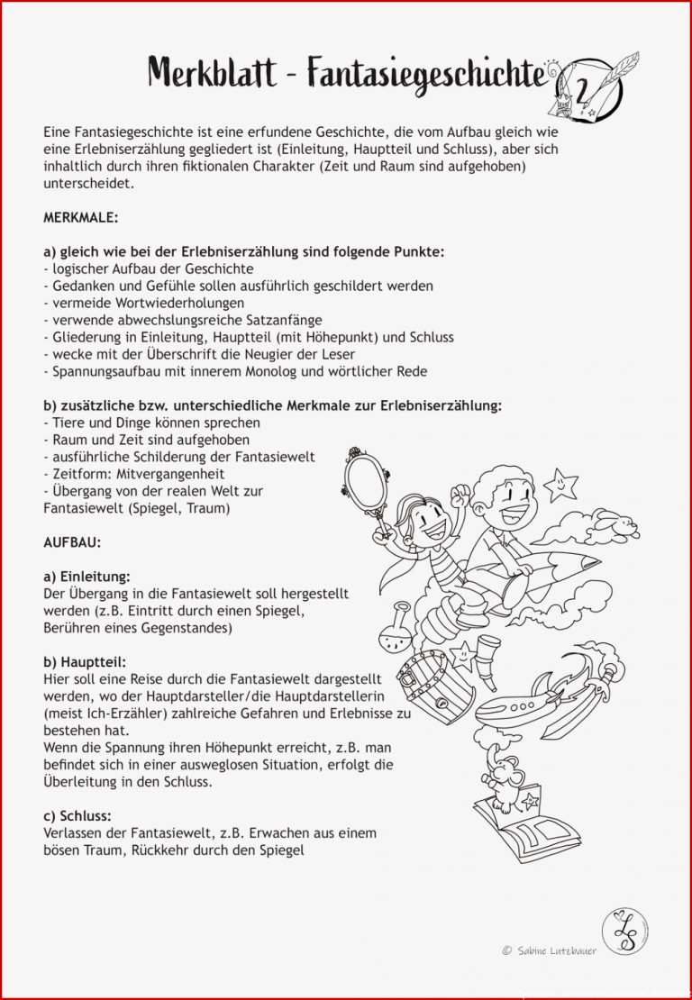 Erlebniserzählung spannende geschichte schreiben