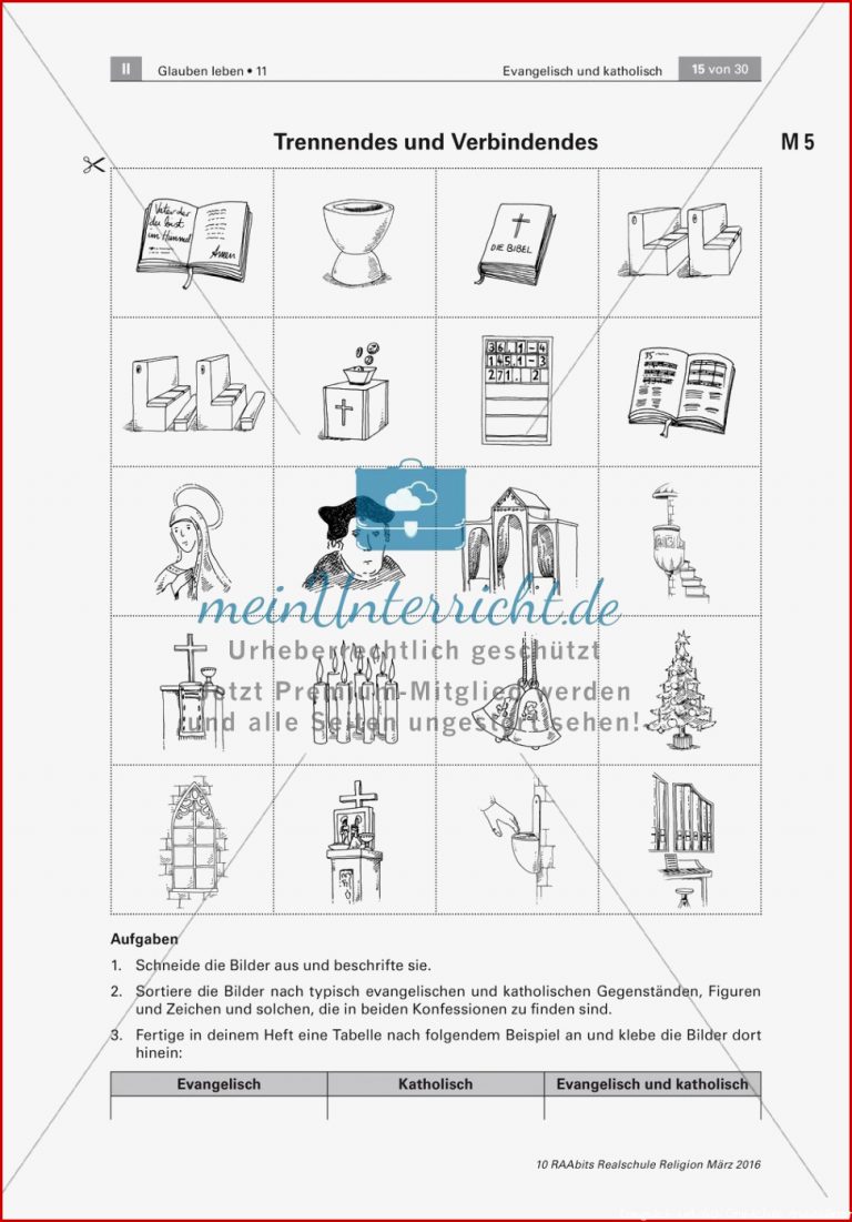 Evangelisch Und Katholisch Trennendes Und Verbindendes