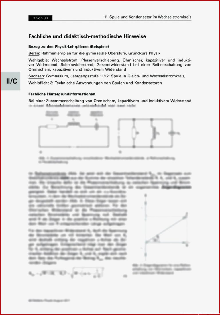 Experimente zur Untersuchung des Verhaltens von Spule und