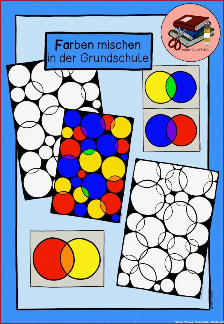 Farben Mischen Arbeitsblatt
 Neue Version Farben Mischen Grundschule Arbeitsblatt Sie Kennen Müssen