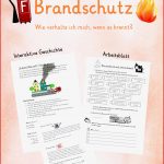 Feuer Brandschutz Interaktive Geschichte Arbeitsblatt