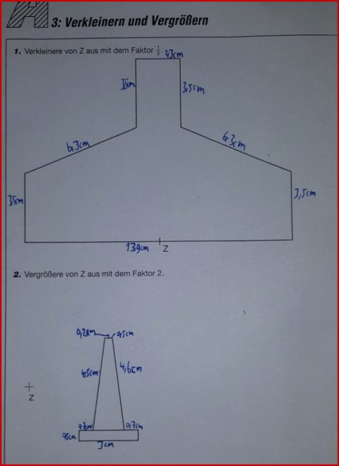 FlÃ¤chen VergrÃ¶Ãern Und Verkleinern. Mathelounge