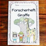 Forscherheft Giraffe Ab Klasse 1