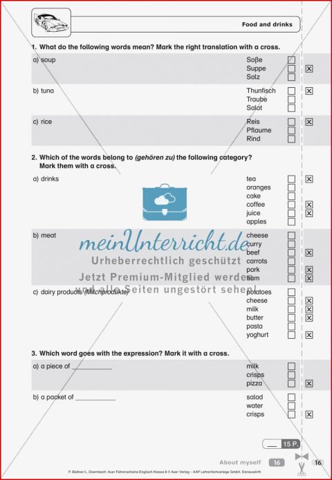 Führerschein About Myself Meinunterricht