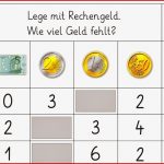 Geldbeträge Rechnen Mit Geld 2 Klasse Arbeitsblätter