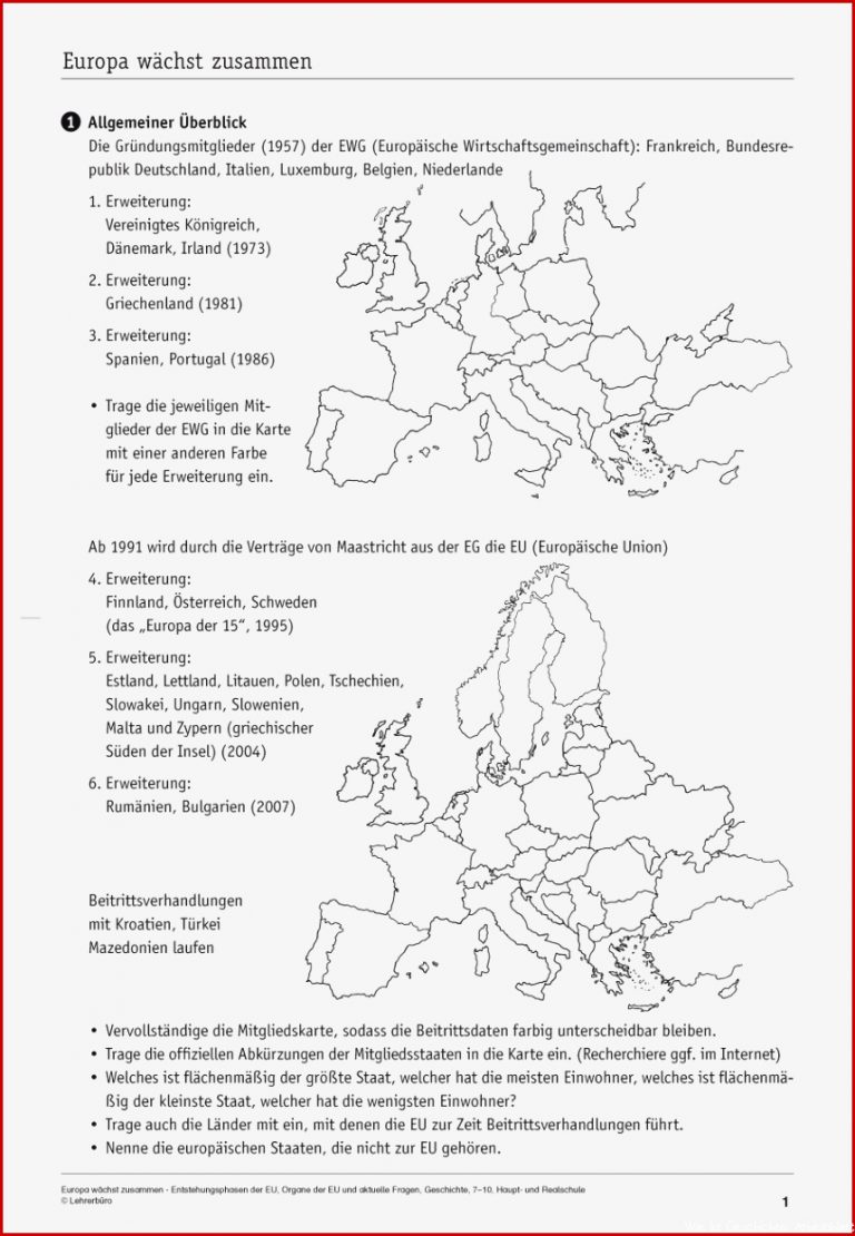 Geschichte Der Eu Arbeitsblatt Annabelle Robson Blog