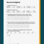 Geschwindigkeit - Physik