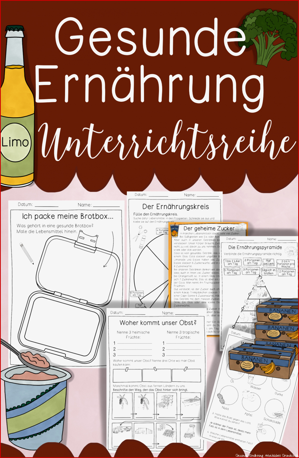 Unterrichtsmaterial Gesunde Ernährung Kostenlos
 Gesunde Ernährung Arbeitsblatt Grundschule 5 Stile 2022 Update