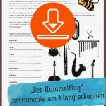 Gratis Download Hummelflug Instrumente Sekundarstufe