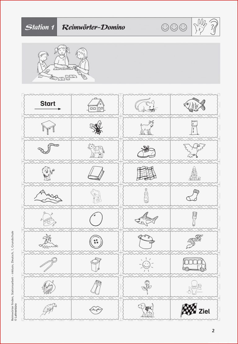 Grundschule Deutsch Arbeitsblätter Arbeitsblatt Vorschule