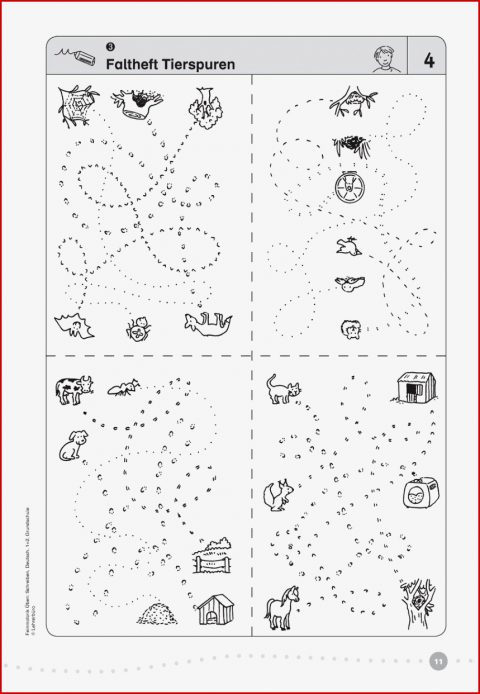 Grundschule Tierspuren Rätsel Arbeitsblatt Kostenlose