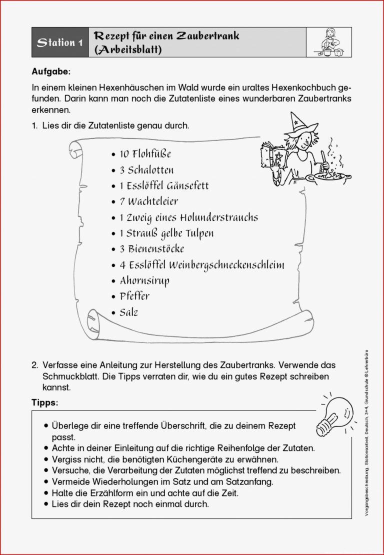 Grundschule Unterrichtsmaterial Deutsch Schreiben